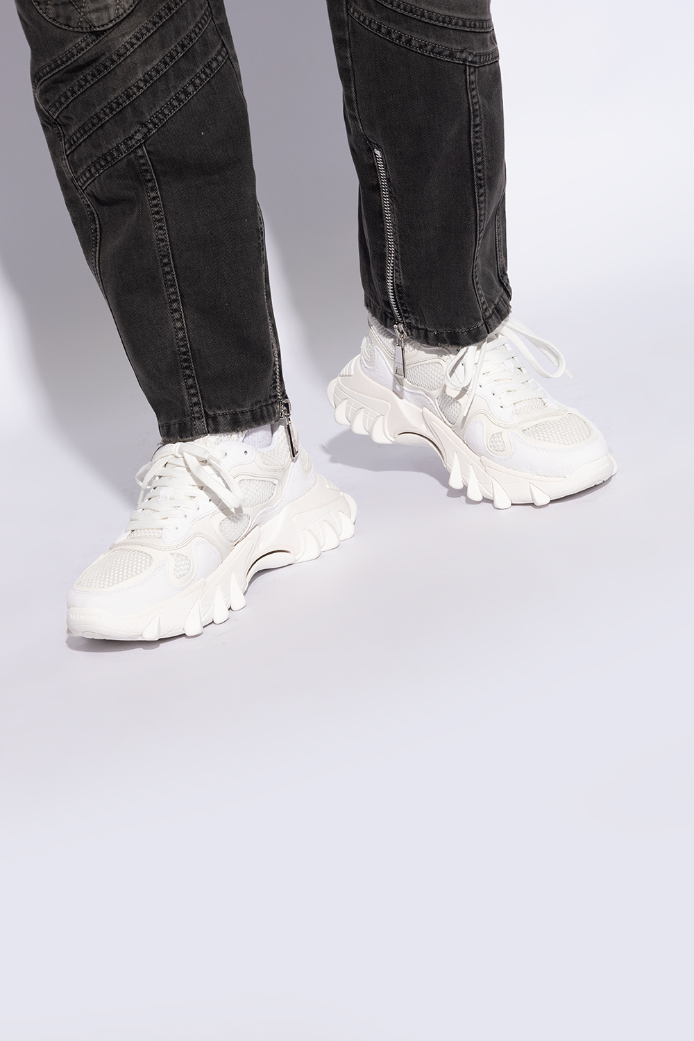スニーカー Balmain B-EAST TECHNICAL MATERIALS MIX & MESH Sneakers Balmain 'B-East' sneakers | Men's Shoes | Vitkac